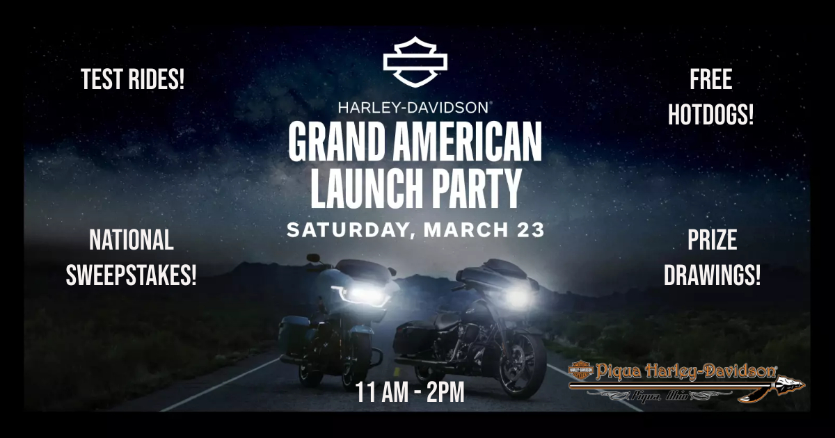 Events Piqua HarleyDavidson® Ohio